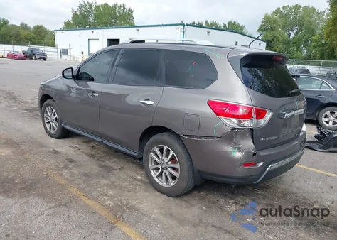 2013 Nissan Pathfinder Sv z USA, uszkodzony, nr VIN 5N1AR2MN2DC623292